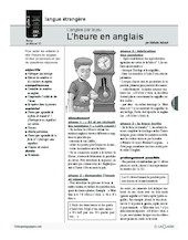 L'heure / L'anglais par le jeu