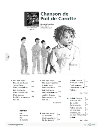 L'histoire de Poil de Carotte (Théâtre) (Cycle 3)