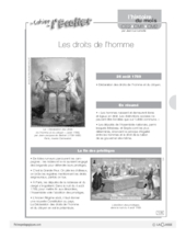 L'histoire du mois (1) / Les droits de l'homme