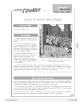 L'histoire du mois (11) /  Henri IV entre dans Paris
