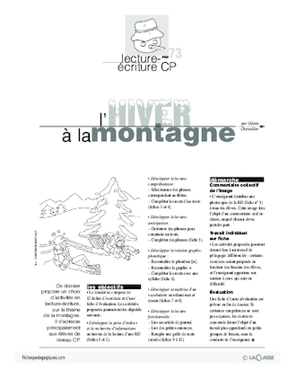 L'hiver à la montagne