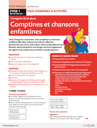 L'imagerie de la classe / Comptines et chansons enfantines