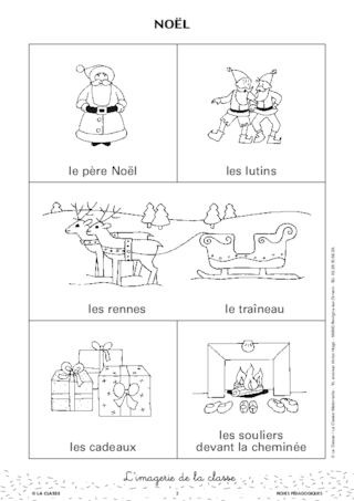 L'imagerie : Noël