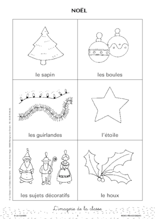 L'imagerie : Noël