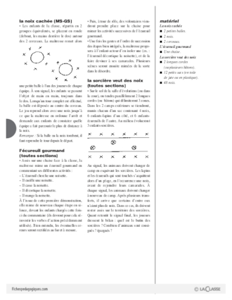 L'imagier des fruits : La noix (6)