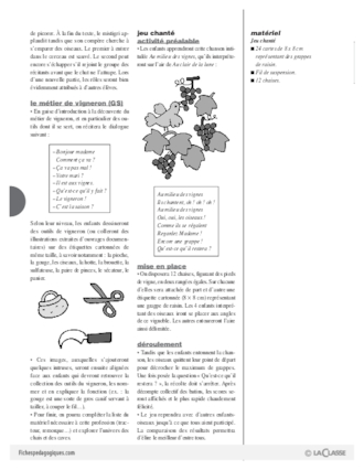 L'imagier des fruits : Le raisin (2)