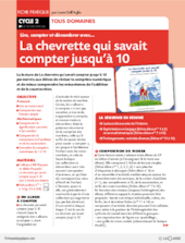 Lire, compter et dénombrer avec... La chevrette qui savait compter jusqu'à 10