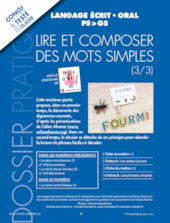 Lire et composer des mots simples (3/3)