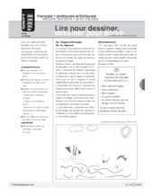 Lire pour dessiner , dessiner pour écrire