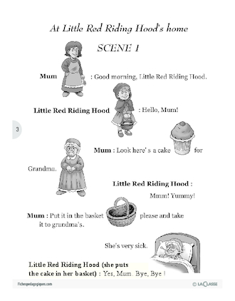 Little red riding hood (1) / L'anglais par le jeu