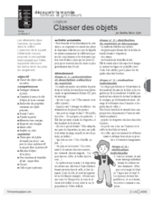 Logique (1) / Classer des objets