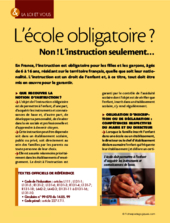 Loi /  L'école obligatoire?