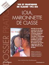 Lola, marionnette de classe