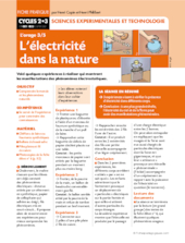 L'orage (3) / L'électricité dans la nature