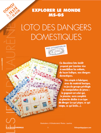 Loto des dangers domestiques