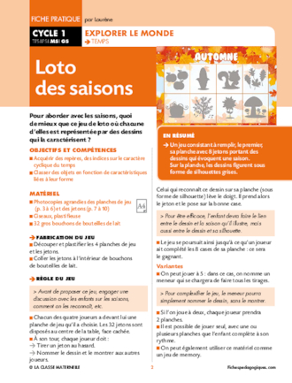 Loto des saisons