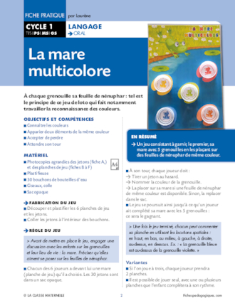 Loto : la mare multicolore