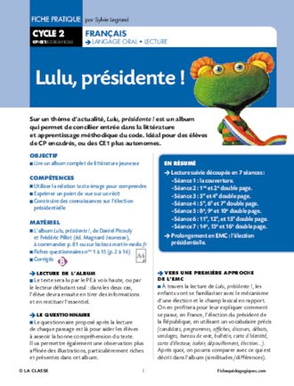 Lulu, présidente !