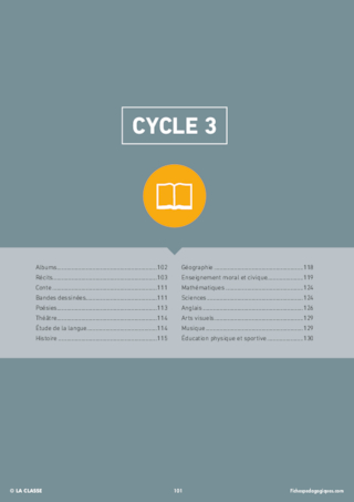 Ma bibliothèque idéale Cycle 3