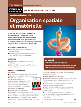 Ma classe flexible