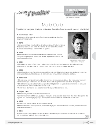 Marie Curie