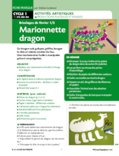 Marionnette dragon