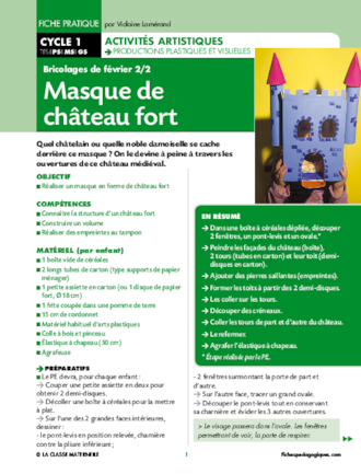 Masque de château fort