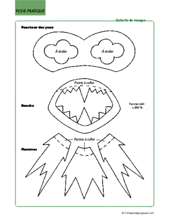 Masque de dragon