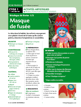 Masque de fusée