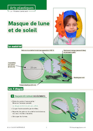 Masque de lune et de soleil