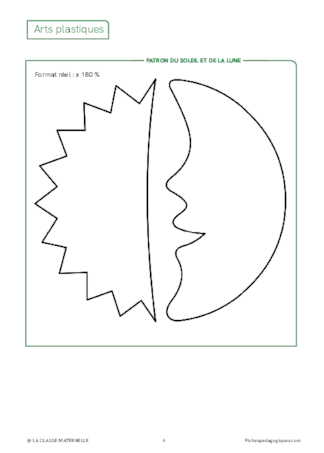 Masque de lune et de soleil