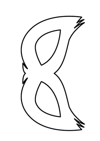 Bricolage de Carnaval : masques à colorier ou décorer