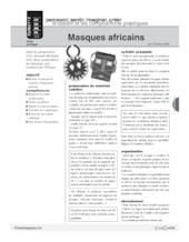 Masques africains