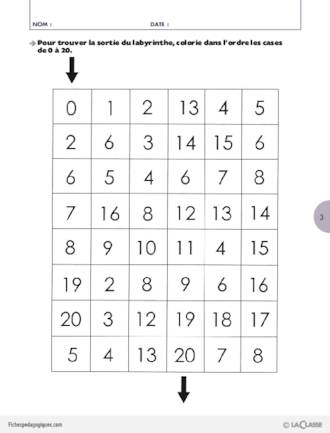 Mathématiques : labyrinthes des nombres