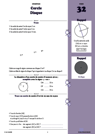 Maths CM1 Géométrie ~ Cahiers malins