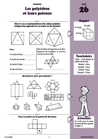 Maths CM2 géométrie ~ Cahiers malins