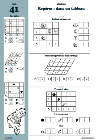 Maths CP géométrie ~ Cahiers malins