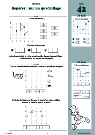 Maths CP géométrie ~ Cahiers malins