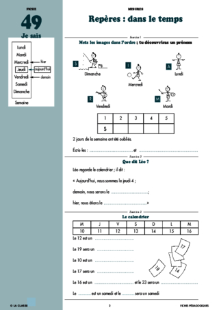 Maths CP les mesures ~ Cahiers malins