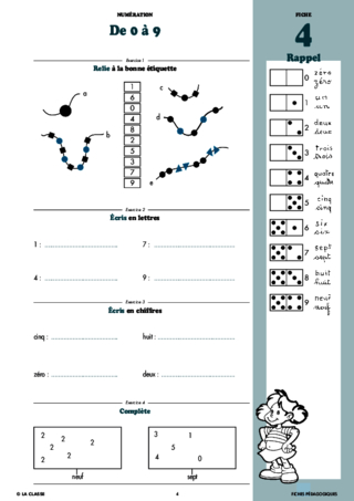 Maths CP numération ~ Cahiers malins