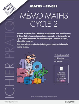 Mémo maths cycle 2