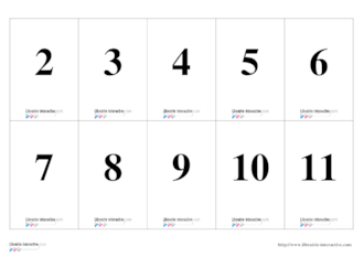 Memory tables d'addition 1 à 3