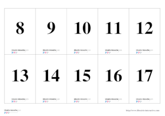 Memory tables d'addition 7 à 10