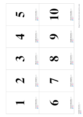 Memory tables de multiplication 1 à 3