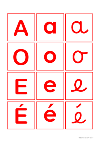 MémoTrio des lettres et des sons