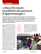 Mes CM créent des parcours d'apprentissage