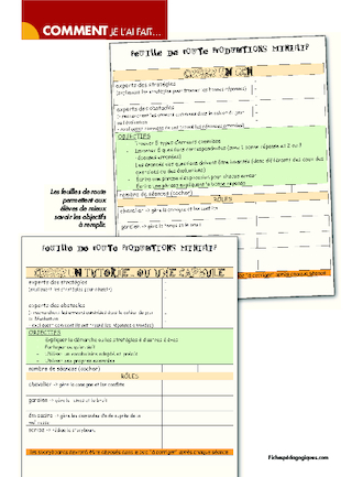 Mes CM créent des parcours d'apprentissage