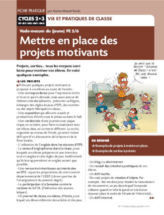 Mettre en place des projets motivants