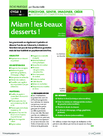 Miam ! les beaux desserts !