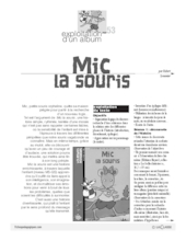 Mic la souris (Exploitation d'album)